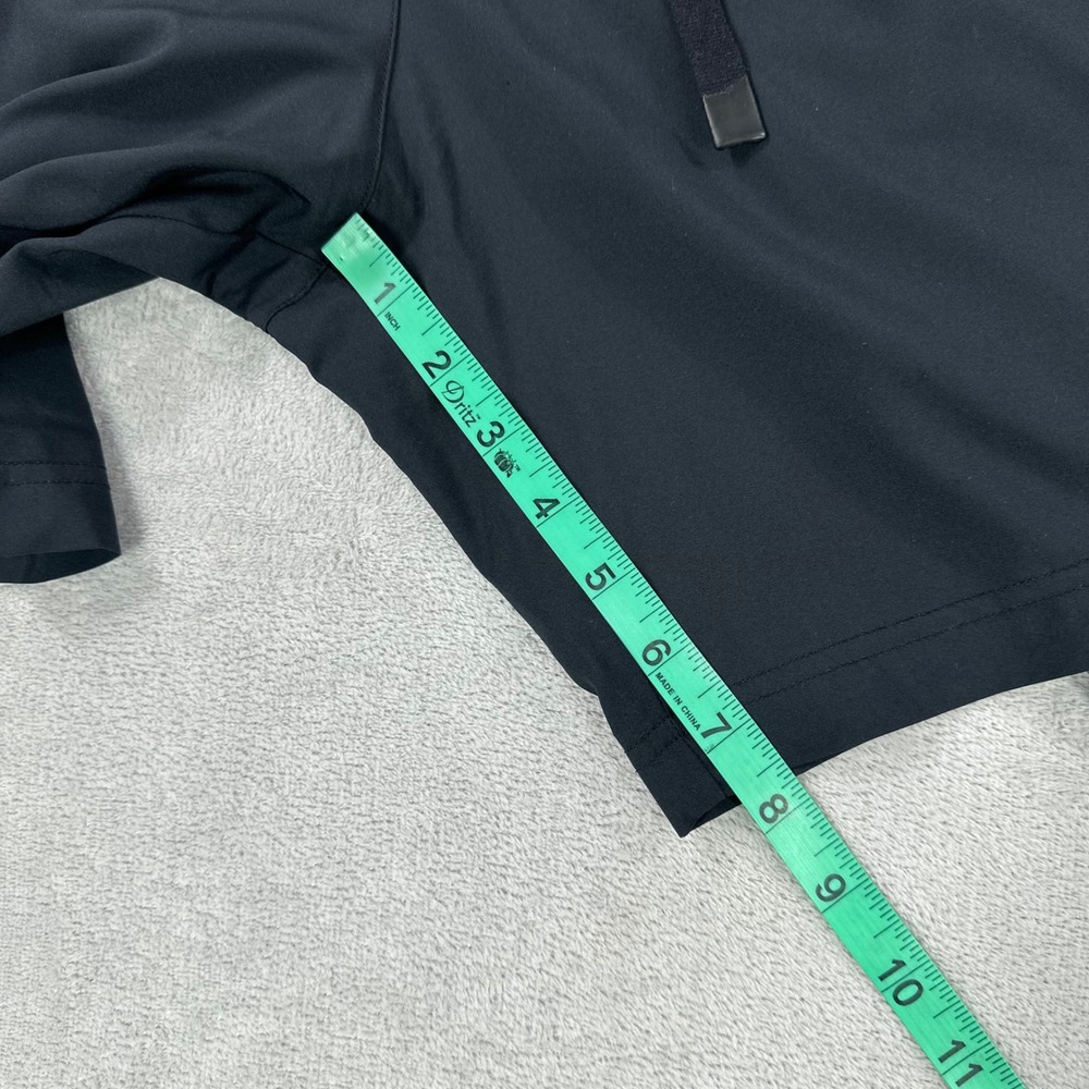 Alo Yoga 2-in-1 Athletic Shorts Men Large Black Grey Built-in Leggings Gym Run - Picture 9 of 9